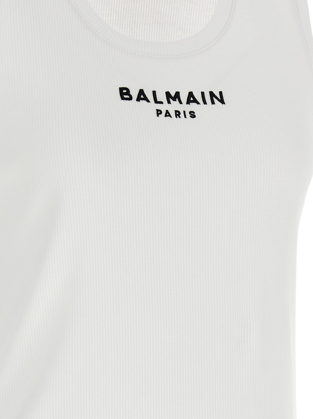 Balmain Balmain Paris Top - Bianco | 9c99dee64bc2d83a3194a14836eb9f4c321fe26a