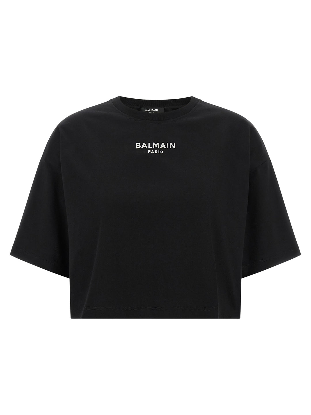 Balmain Balmain Paris T shirt - Nero | a31a7ad9052c0b24cea7f97f3f1932e5eeb899b6