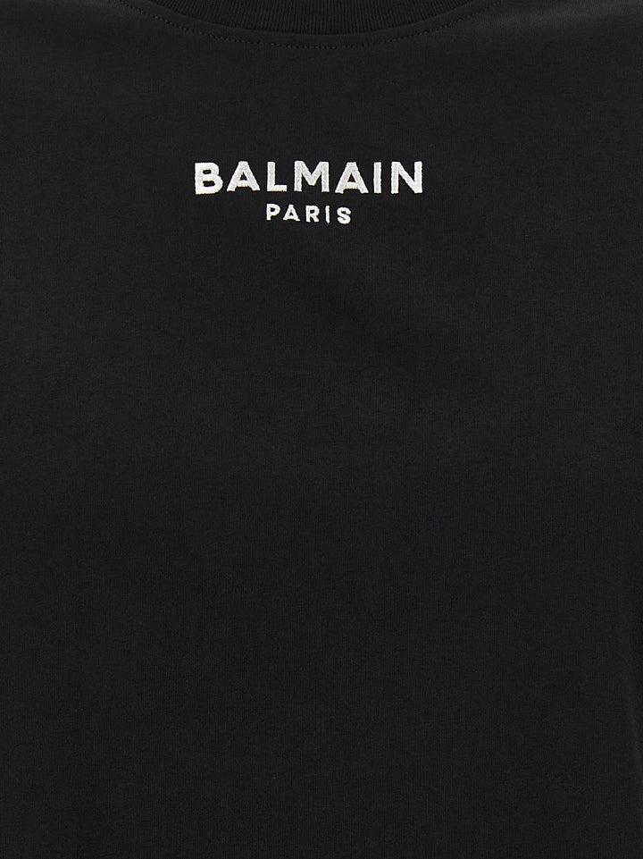 Balmain Balmain Paris T shirt - Nero | 343d7bf553afdc694258ee461fdd1f49a0d41098