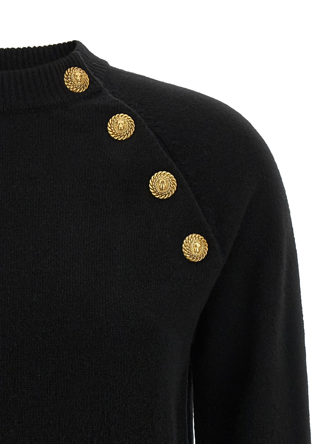 Balmain Leone Catena Maglioni - Nero | de2e5347af2fcbcf1cf2ae144438cf6ae76e944f