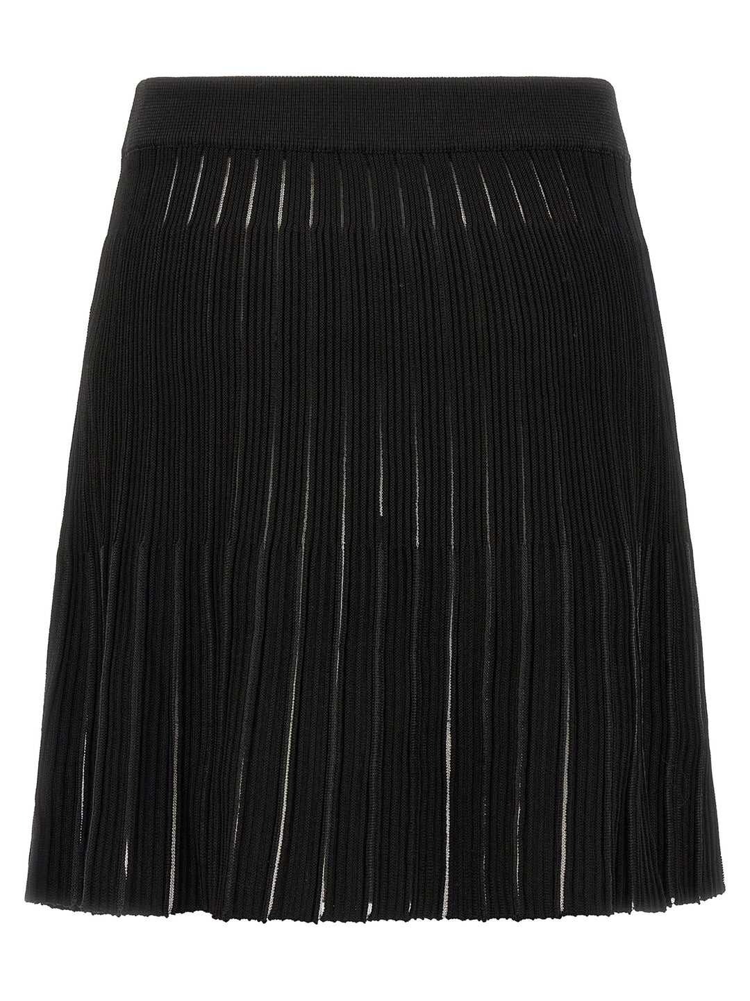 Balmain Pleated Skirt Gonne - Nero | 0ea386c6da4471aff6a2690f181b3c10a1f94513