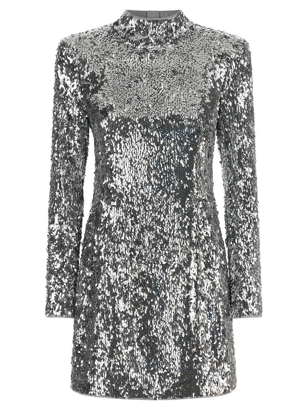 Sequin Abiti Silver