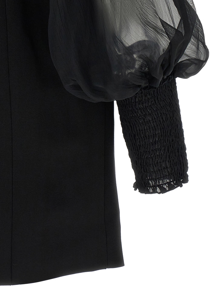 Balmain Xl Zip Dress Abiti - Nero | cc720a878cc914197fff6dd42e7f0efb39d85745