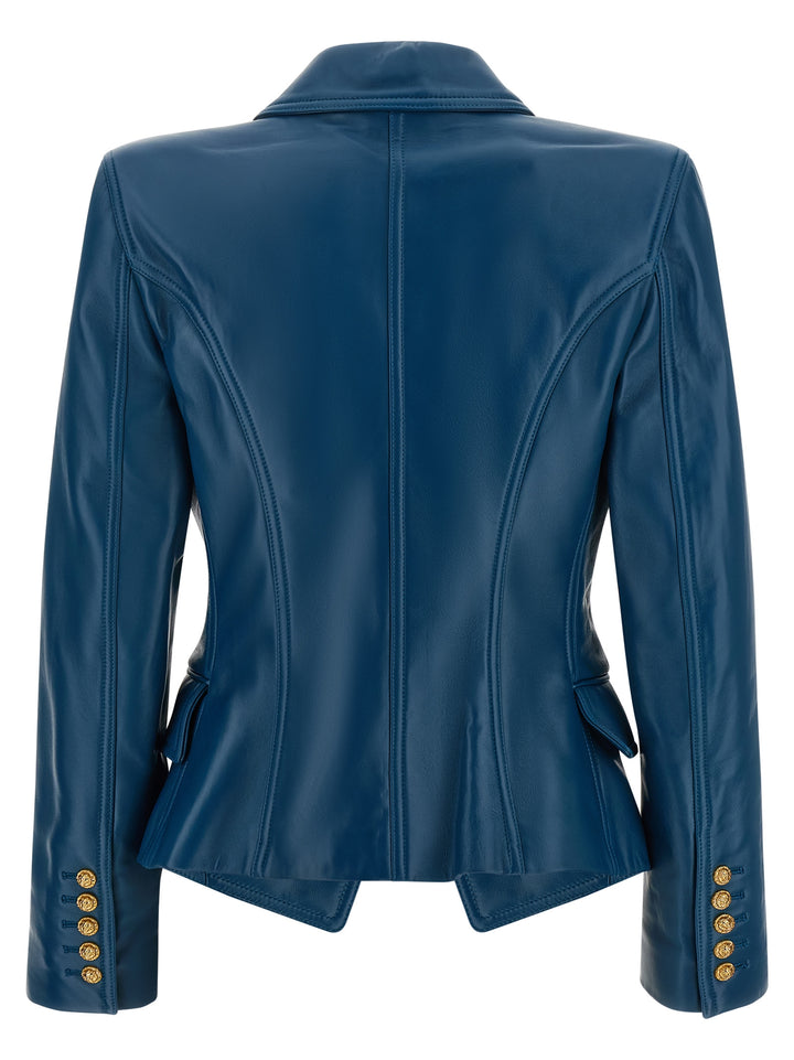 Balmain Testa Di Leone BlazerS - Blu | 66fd11b65e3c136fdbab7ca5617ad8f14f22539c