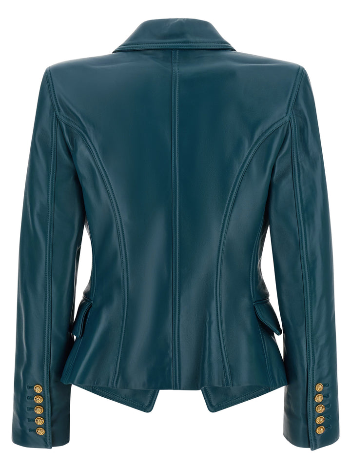 Balmain Testa Di Leone BlazerS - Blu | f8841c74e133f6608fcdadae2e823b2c32b0eb6c