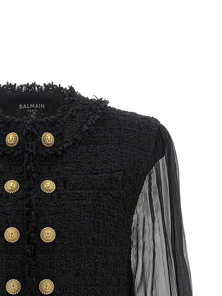 Balmain Spencer Blazer BlazerS - Nero | 884b3829b4e69933d556e519dac45e8205be2230