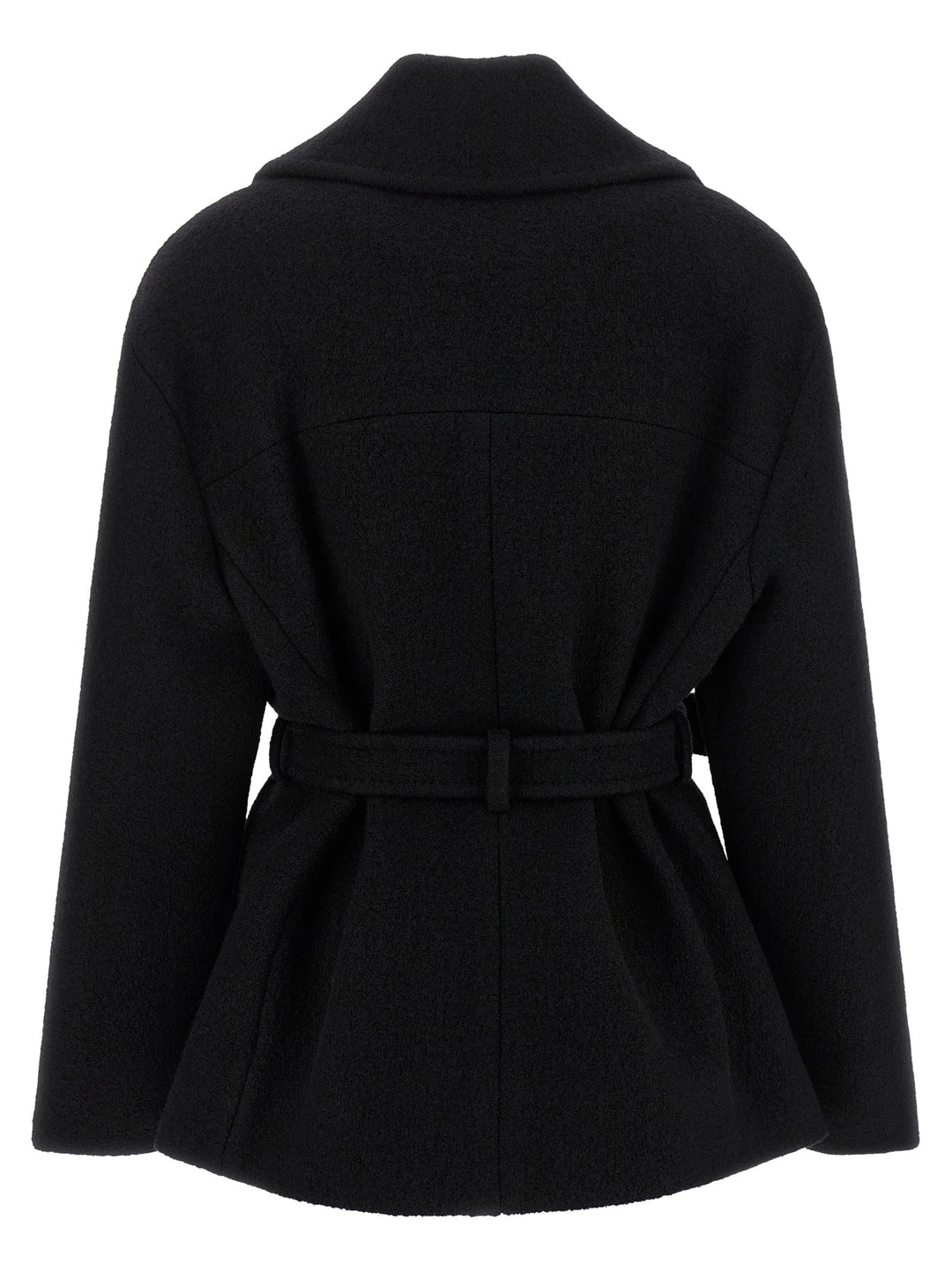 Balmain Anthem Trench e Impermeabili - Nero | 06f109d46fafd184c58b21cc96b9155bef18c982