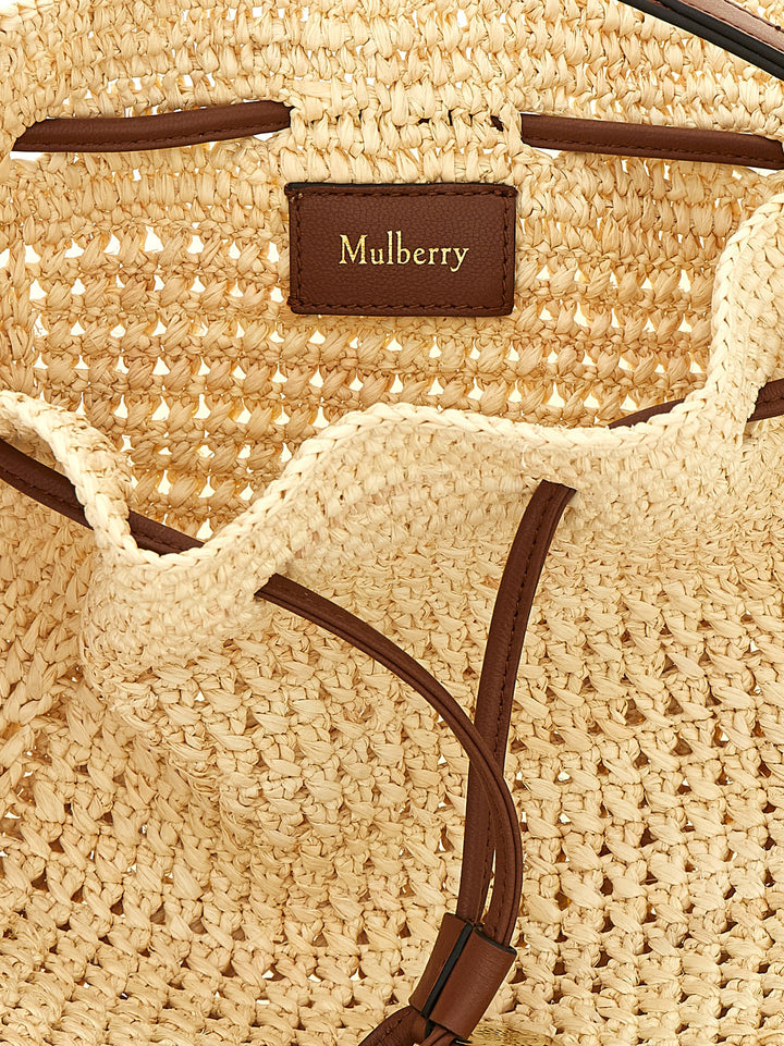 Mulberry Crochet Bucket Bag Borse a Tracolla - Beige | fcfdc1c7592c887028b5abf019972cbefb9eed45