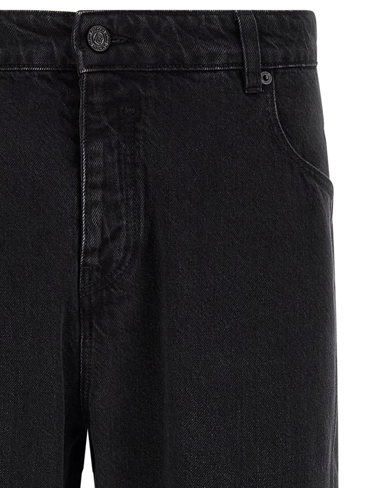 Balmain Denim Jeans - Nero | 9cbfbd6710d216440fef728d21e638f6971aa9b2