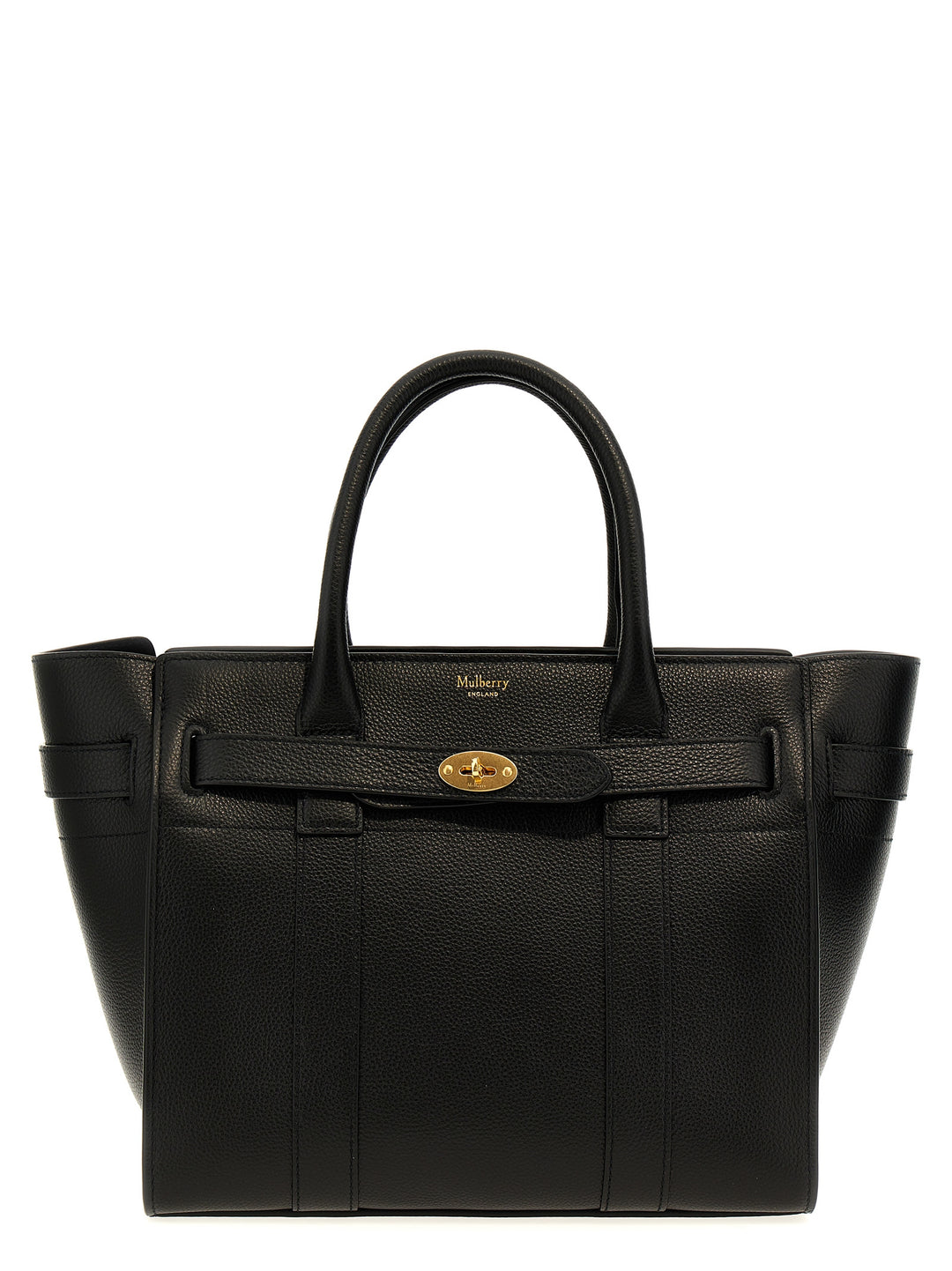 Mulberry Small Zipped Bayswater Tote - Nero | 2dac08dc89c6e9ff4ba5bd506e977c9ae2c9b2cd