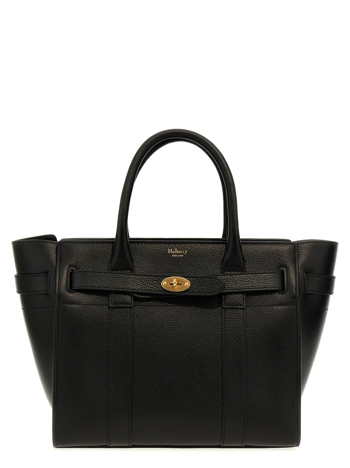 Mulberry Small Zipped Bayswater Tote - Nero | 2dac08dc89c6e9ff4ba5bd506e977c9ae2c9b2cd