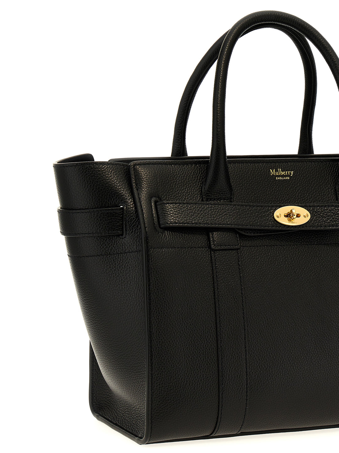 Mulberry Small Zipped Bayswater Tote - Nero | ef8653ba5fa2624ee2a8bf9d0a5d434810168e50
