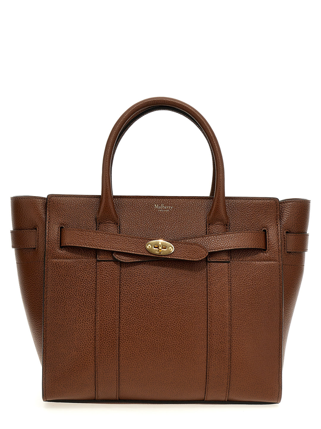 Mulberry Small Zipped Bayswater Tote - Marrone | 5699684ef6778105c07f234db31caf772b3e80d6