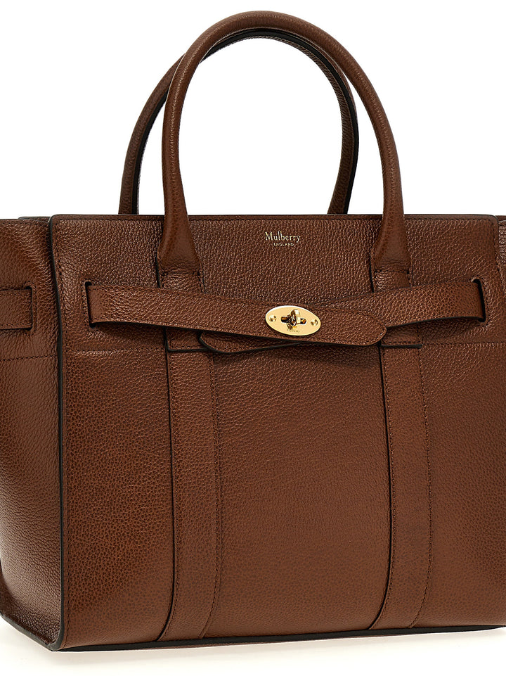 Mulberry Small Zipped Bayswater Tote - Marrone | e88f8ea0bf30b0a390cb00f6dbbd453c1488fab2