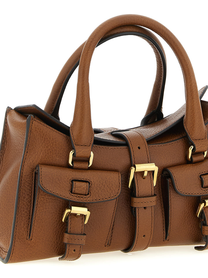 Mulberry Mini Roxanne Borse a Mano - Marrone | 22bca6deae2e12fbd534362f695bd21f74b4b1a2
