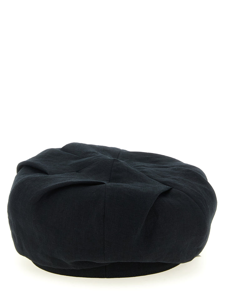 Yohji Yamamoto Tuck Casquette Cappelli - Nero | 0adc1e27eaec60f3704e2b78994cfa9fd00b3519