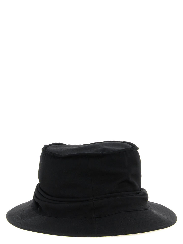 Yohji Yamamoto Drape Cappelli - Nero | b7f269f07390d64b7f2cadc6e02f69ae65e3c724