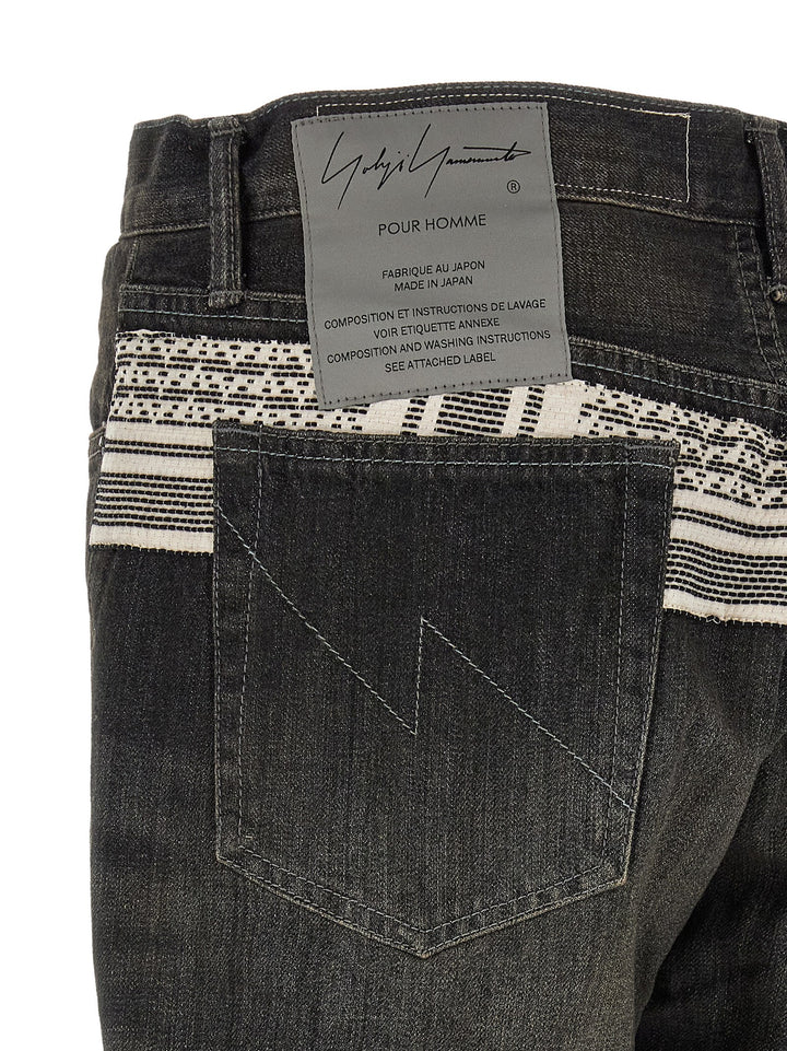 Yohji Yamamoto Savege Denim Jeans - Nero | 37e5d53ab9517d1ebf1384cf3eaf0bf876abf276