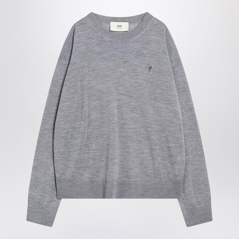 Ami Paris Shirts & Tops - Grey | 5e7178eb0286b4ce6bbe74f0893ae69d0d071da1