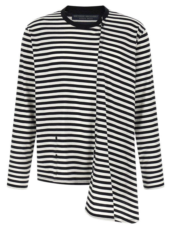 Paneled Maglioni Bianco/Nero