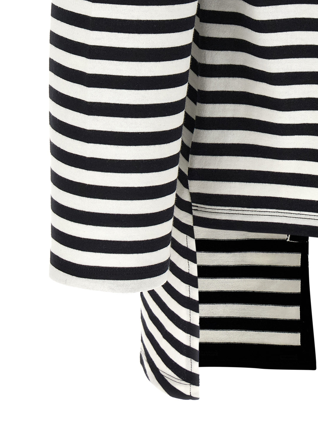 Yohji Yamamoto Paneled Maglioni - Bianco/Nero | 60c97f78ad2c2031f99e9def69a8c292cf2ca7fc