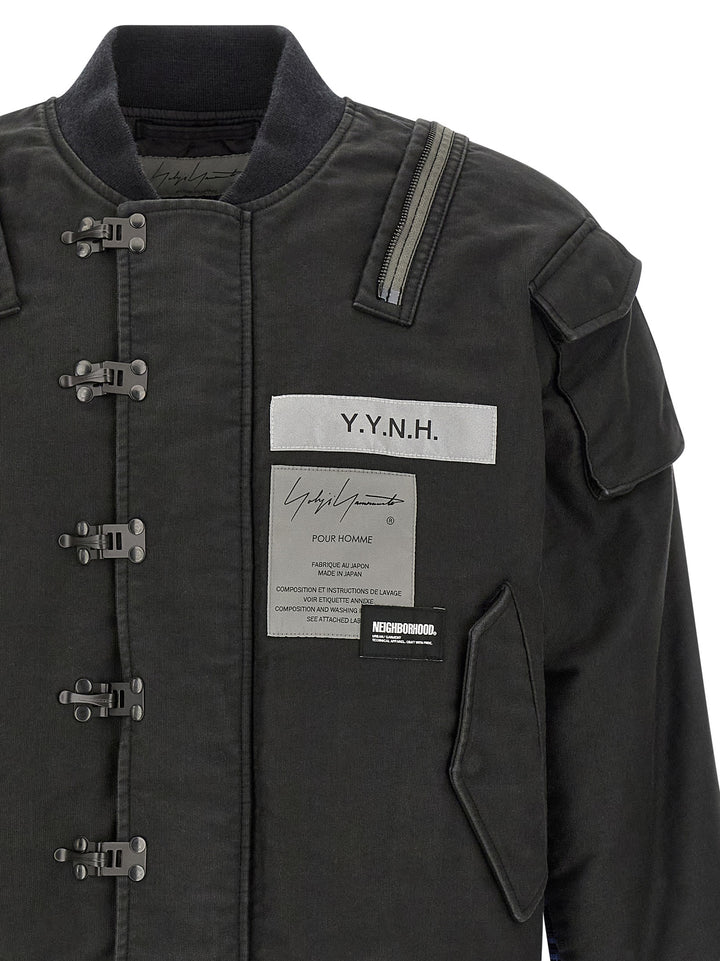 Yohji Yamamoto A-1 Deck Puffer Jackets - Nero | 1174e33566a704b8a367257960a7610e815bf079