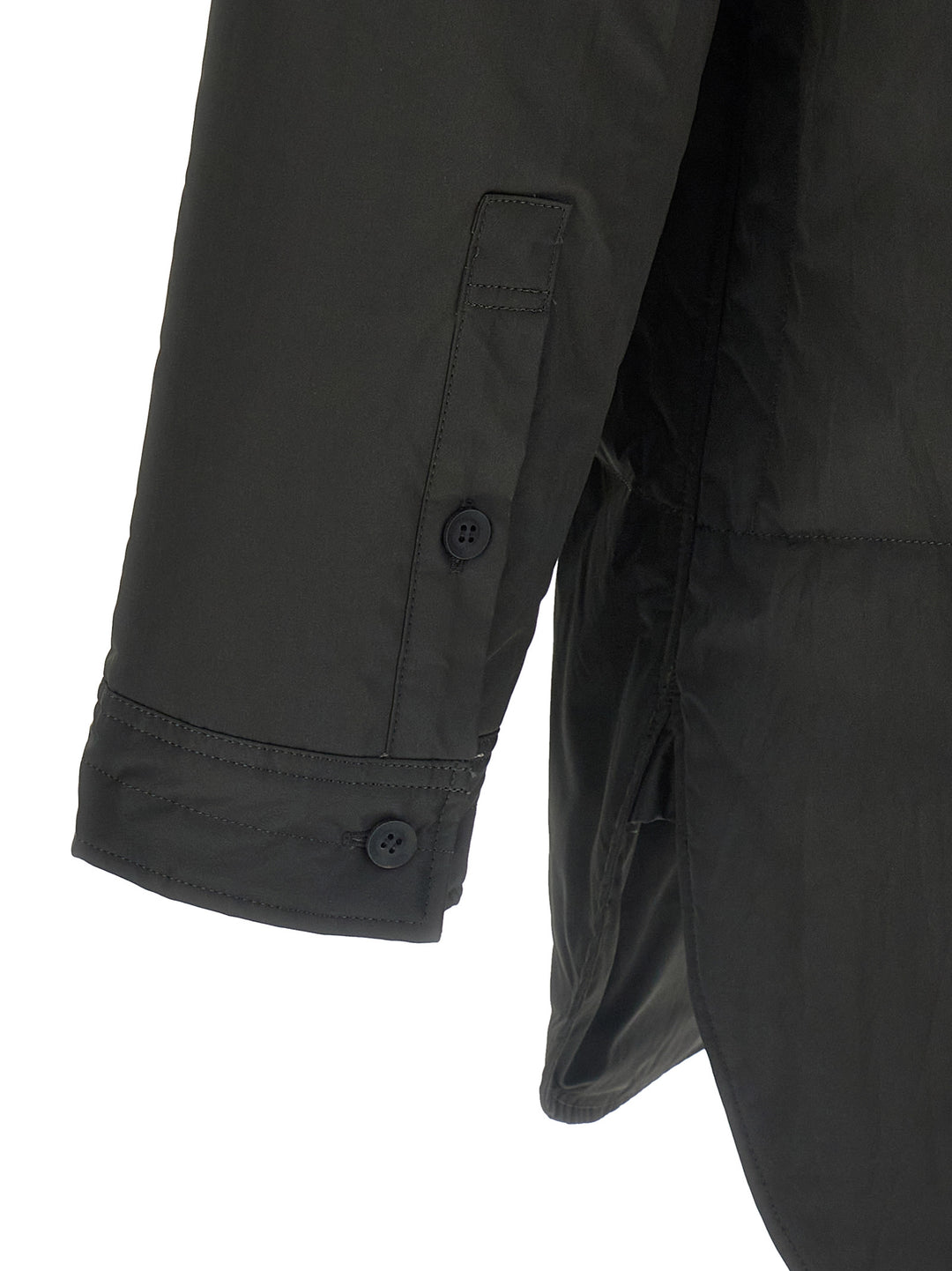 Yohji Yamamoto Padded Overshirt Camicie - Nero | 88b6d7497bb837d700ec08325722915b8099c72d