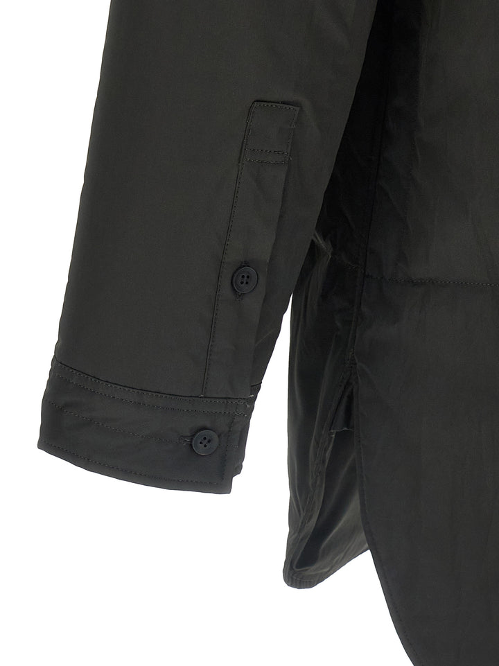 Yohji Yamamoto Padded Overshirt Camicie - Nero | 88b6d7497bb837d700ec08325722915b8099c72d