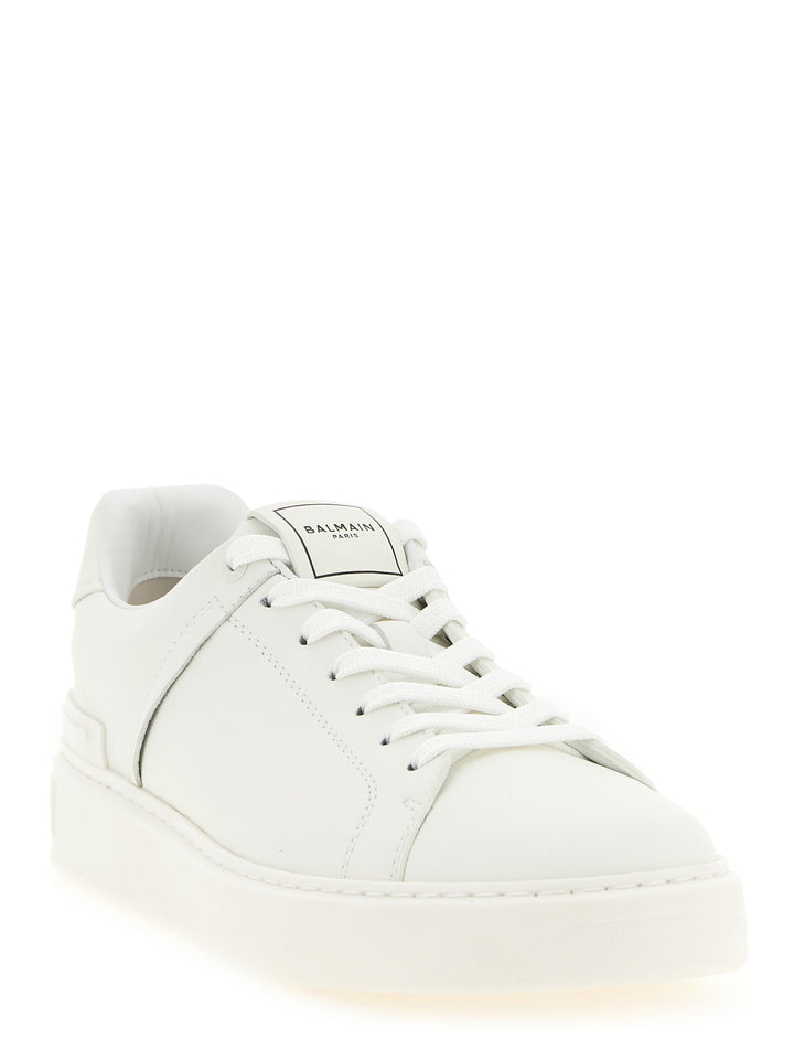 Balmain B-Court Sneakers - Bianco | 92d5b6cd47b9f58707c7526d2b0dc51ce6279441