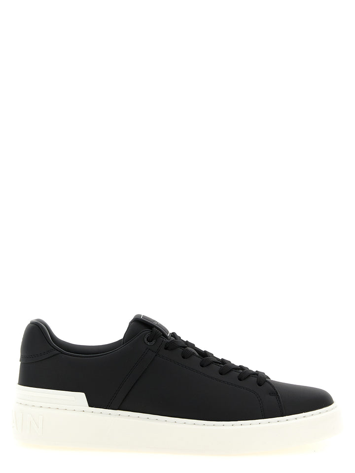 Balmain B-Court Sneakers - Bianco/Nero | aed01cb07e0af281fc5fa211472c21187cd5179d