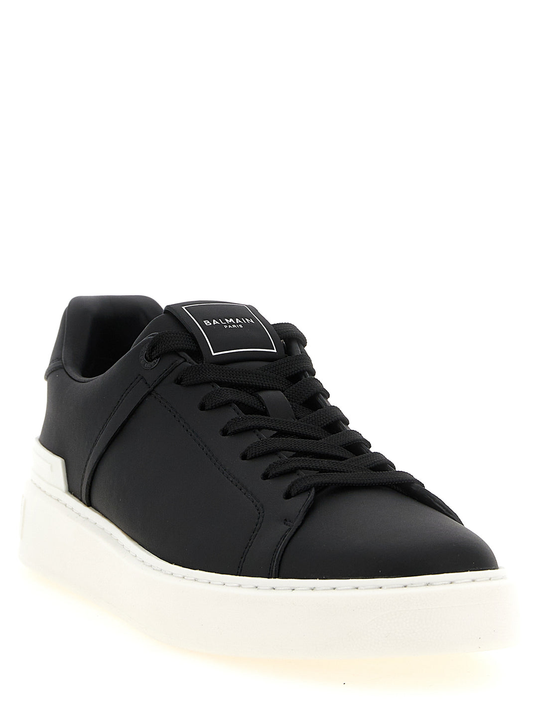 Balmain B-Court Sneakers - Bianco/Nero | ebff56f3c2f2a2566a029c89f75d8916649a02e4