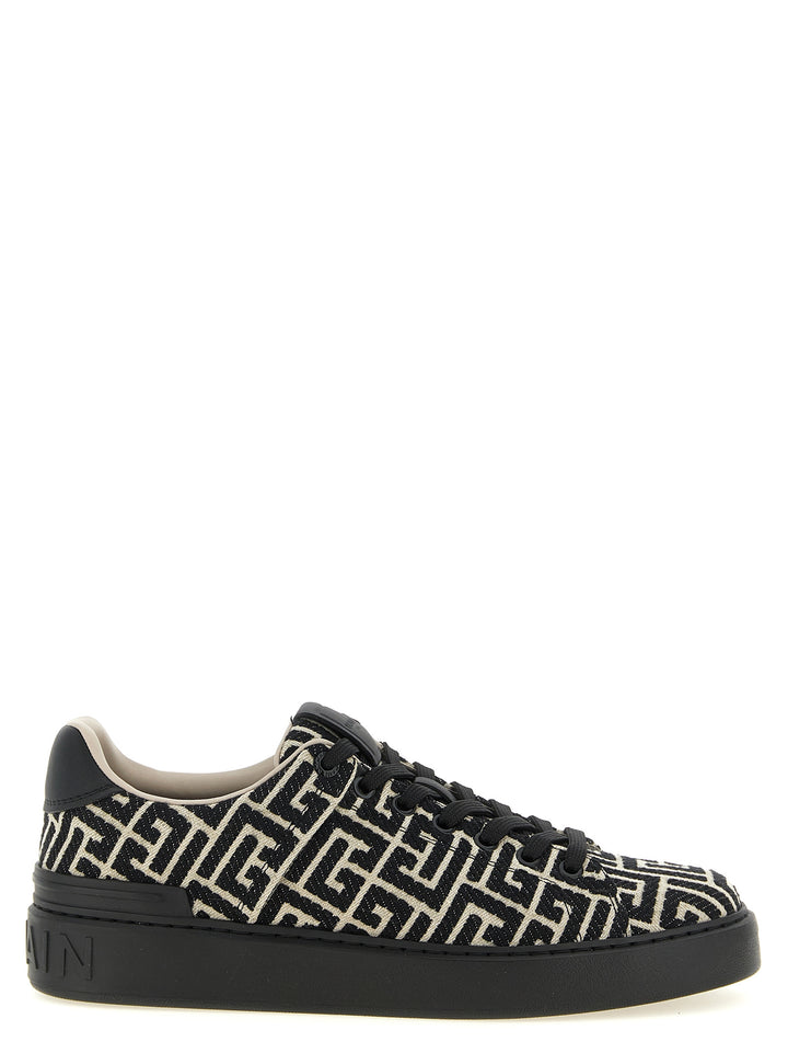 Balmain B-Court Sneakers - Bianco/Nero | 7017505c47fe8aa5c8ca6bb4414a8f057dbb3ec2