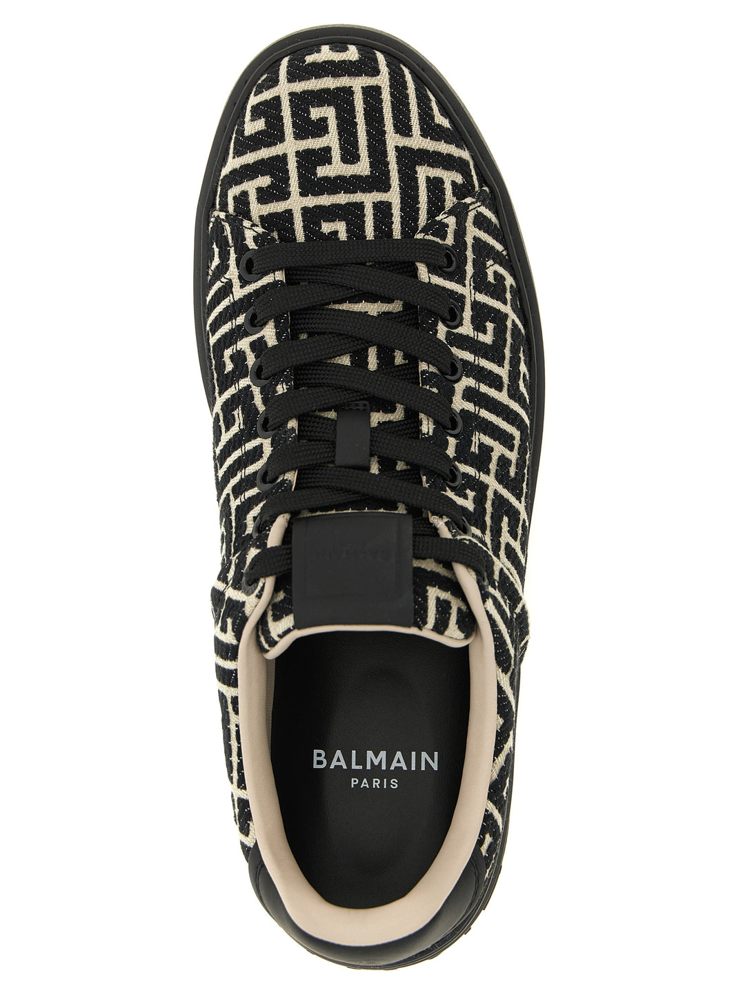 Balmain B-Court Sneakers - Bianco/Nero | 61a83f8b99c28e355c193824f0aa365d00753e0b