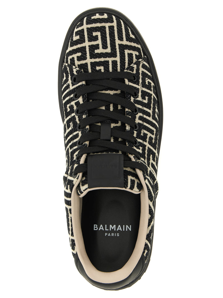 Balmain B-Court Sneakers - Bianco/Nero | 61a83f8b99c28e355c193824f0aa365d00753e0b