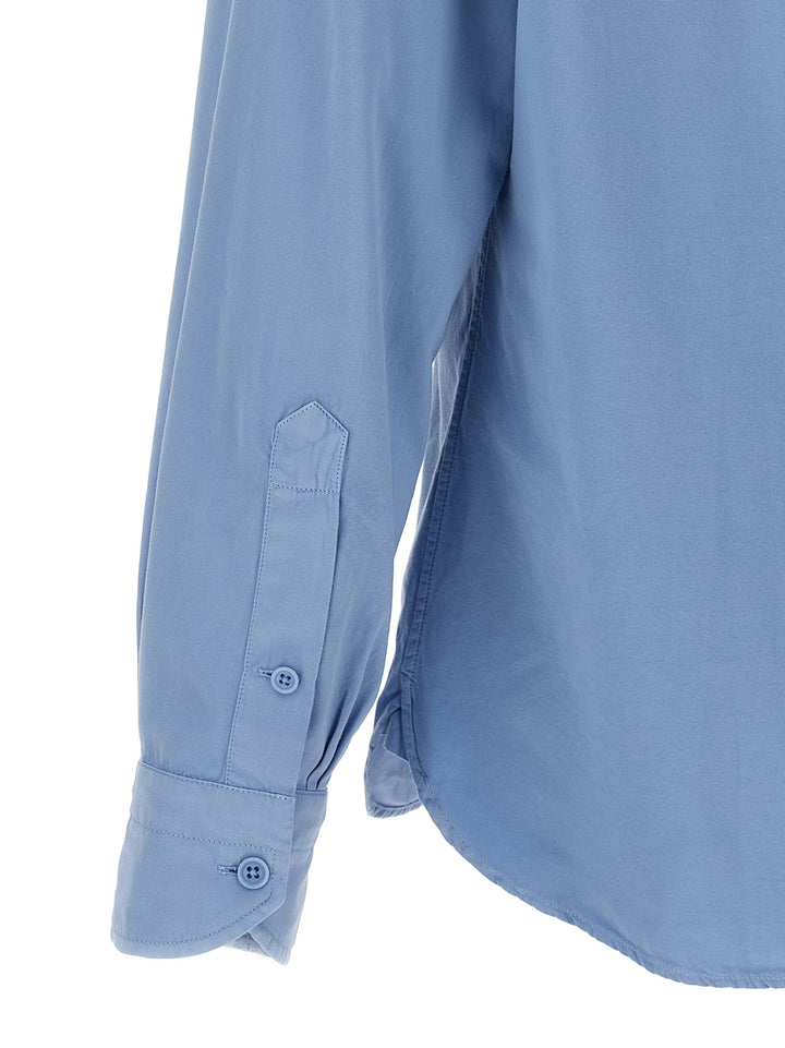 Tom Ford Faille Shirt Camicie - Celeste | 98119e057ec8d70ba210a9b16f06bf68b9ac2b9b