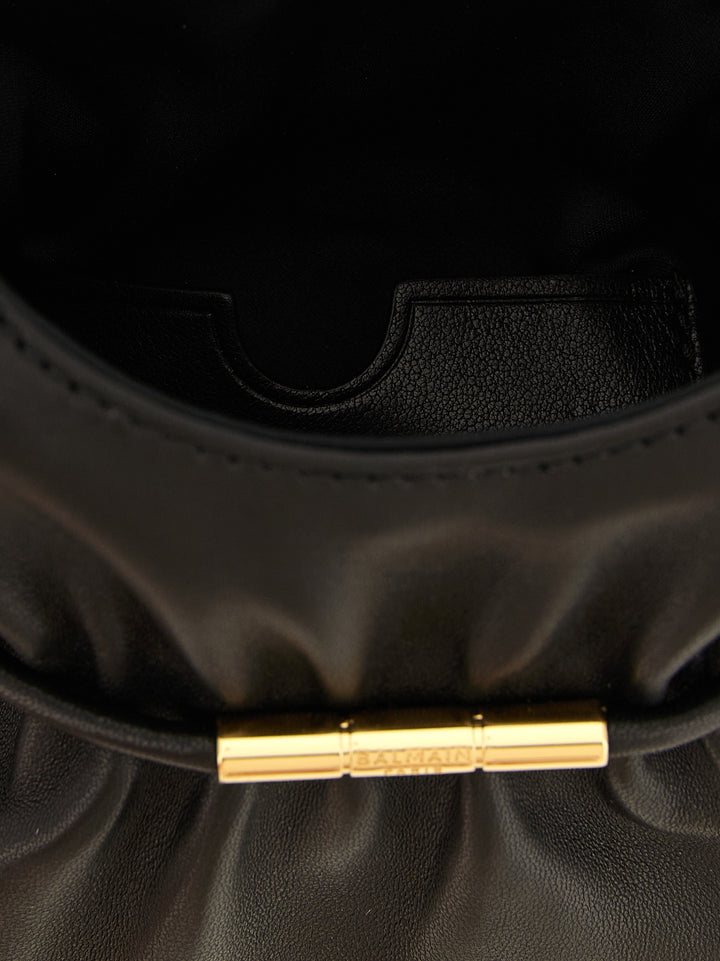 Balmain Sphynx Mini Borse a Mano - Nero | 86848fb0d20432bfe8b73adf32fd18a9729321c2