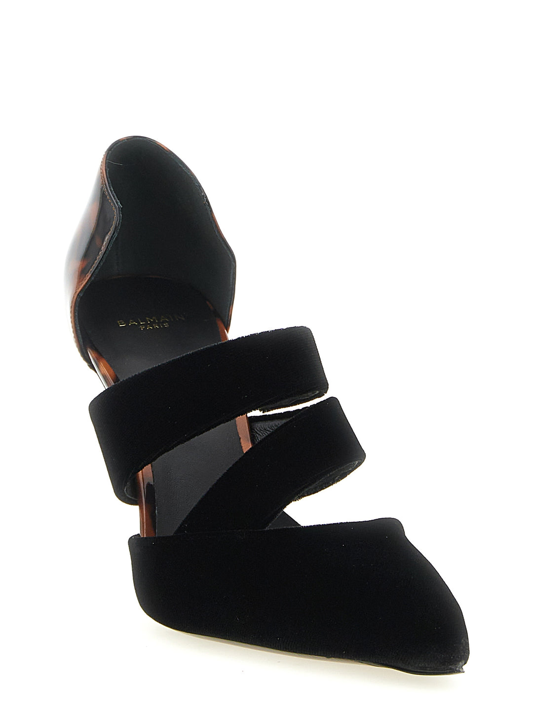 Balmain With Tortoiseshell Detail Decollete - Nero | 512c7b648430de554b3b90b2185da80f444315f4