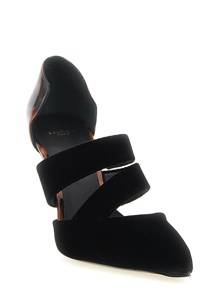 Balmain With Tortoiseshell Detail Decollete - Nero | 512c7b648430de554b3b90b2185da80f444315f4