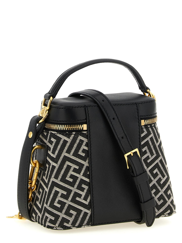 Balmain Pulse Vanity Borse a Mano - Bianco/Nero | 32120d673eba1d3e72e300d1be2482b4c1f29a40