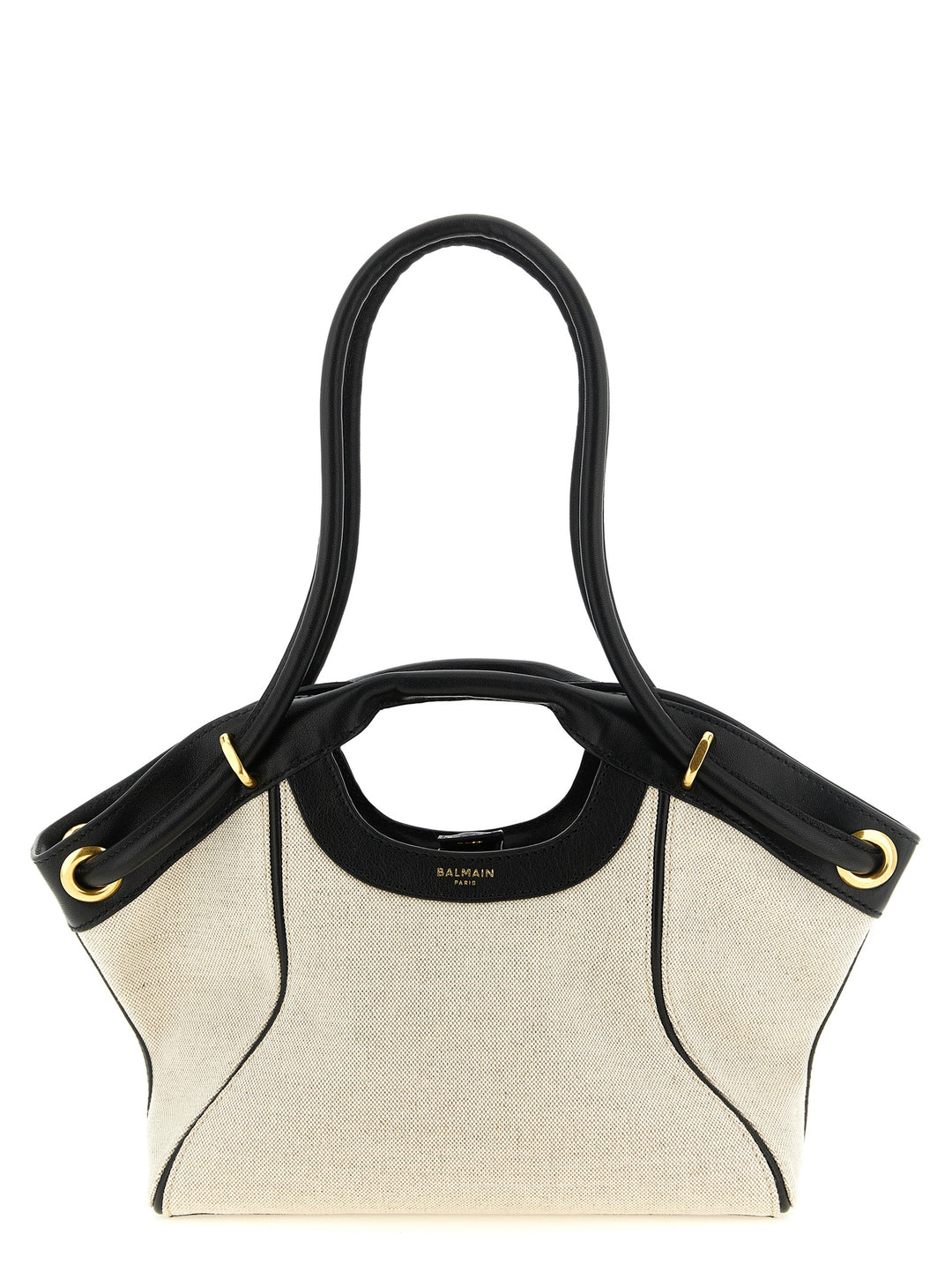 Balmain Tote Tote - Bianco/Nero | ef5b4ebb02ead0bf48e41f21e163494611d38684
