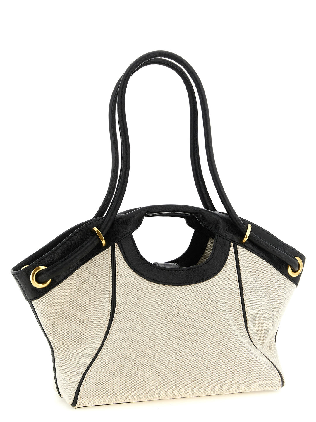 Balmain Tote Tote - Bianco/Nero | 515af24a018f0c6c0409d5dcc41462b46217d104