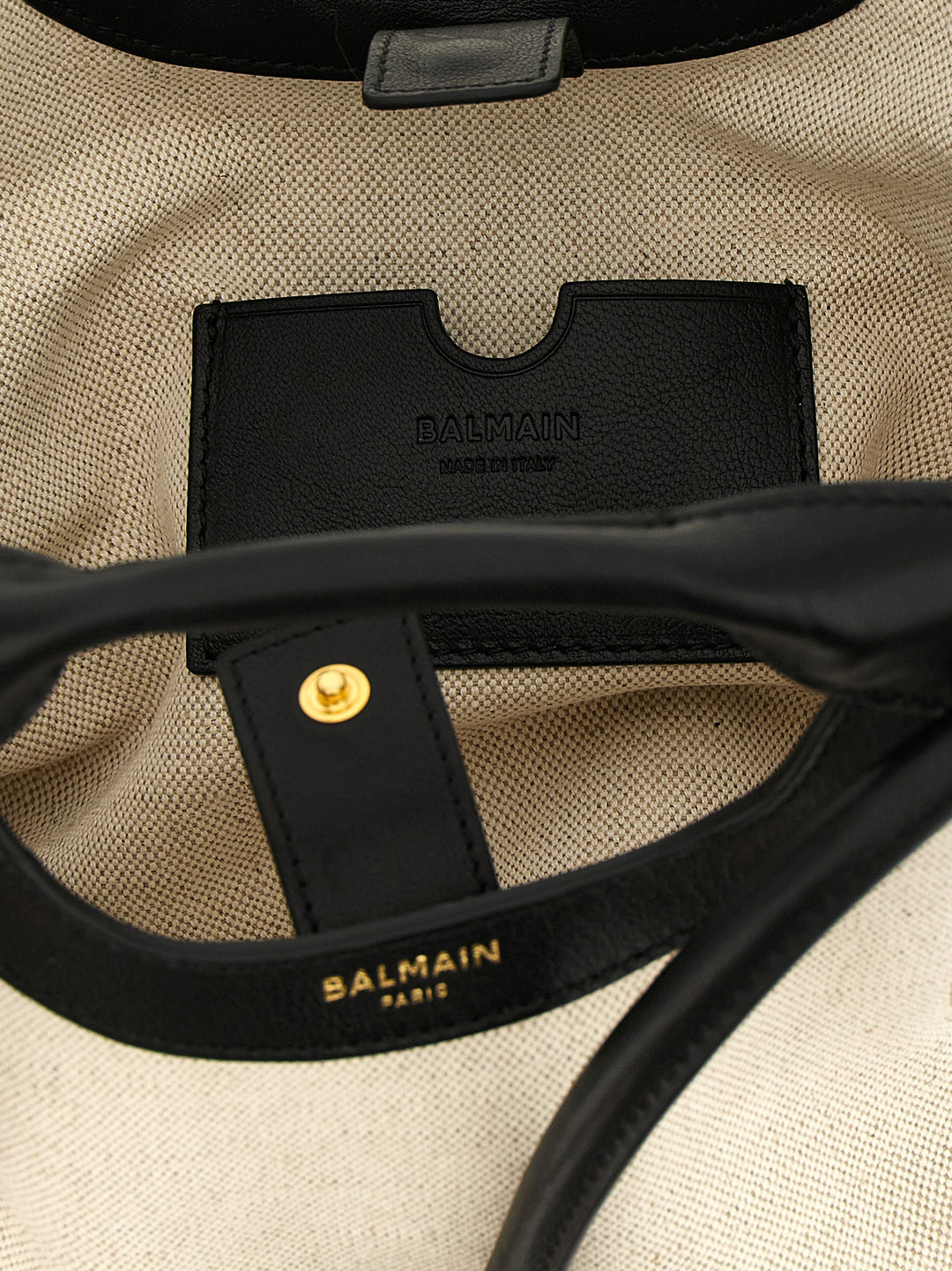 Balmain Tote Tote - Bianco/Nero | 5bb7982b8271cf202bf7919f953646b79ae4590c