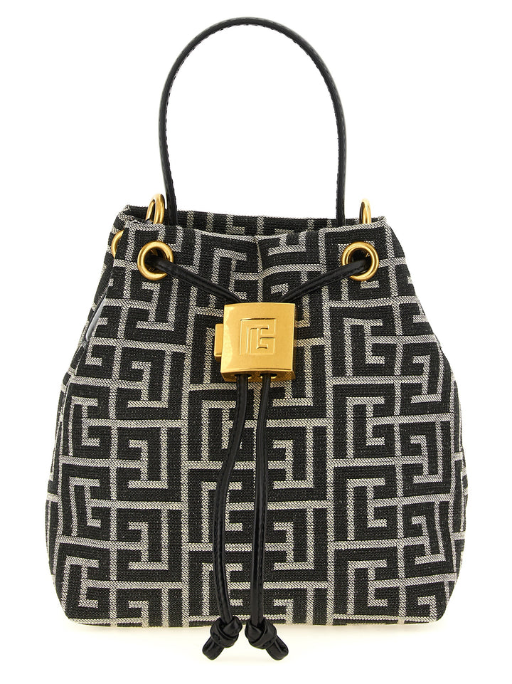 Balmain Pulse Borse a Mano - Bianco/Nero | ebc141c44aa04596d4db5e5c8709bd383ddfd8ad
