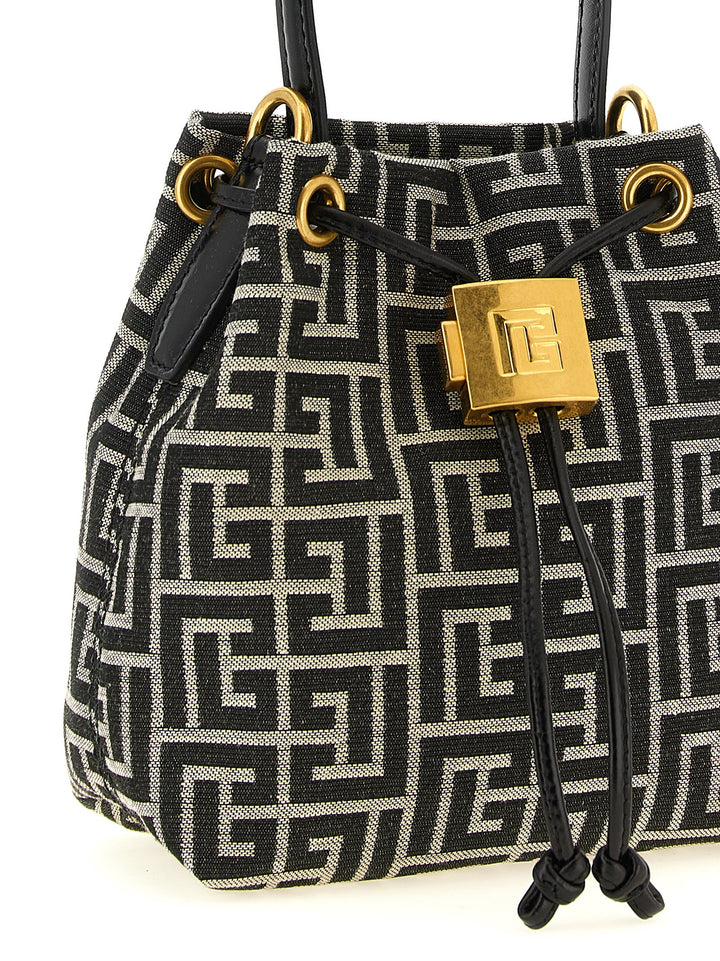 Balmain Pulse Borse a Mano - Bianco/Nero | 718201735cabba3332b332abb1322a1bcb92b4dd