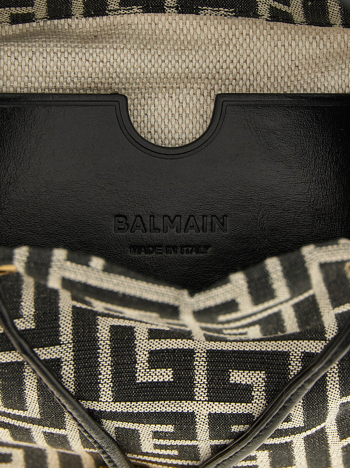 Balmain Pulse Borse a Mano - Bianco/Nero | b35614606f145f71d017188bb9f256eaef5538b1