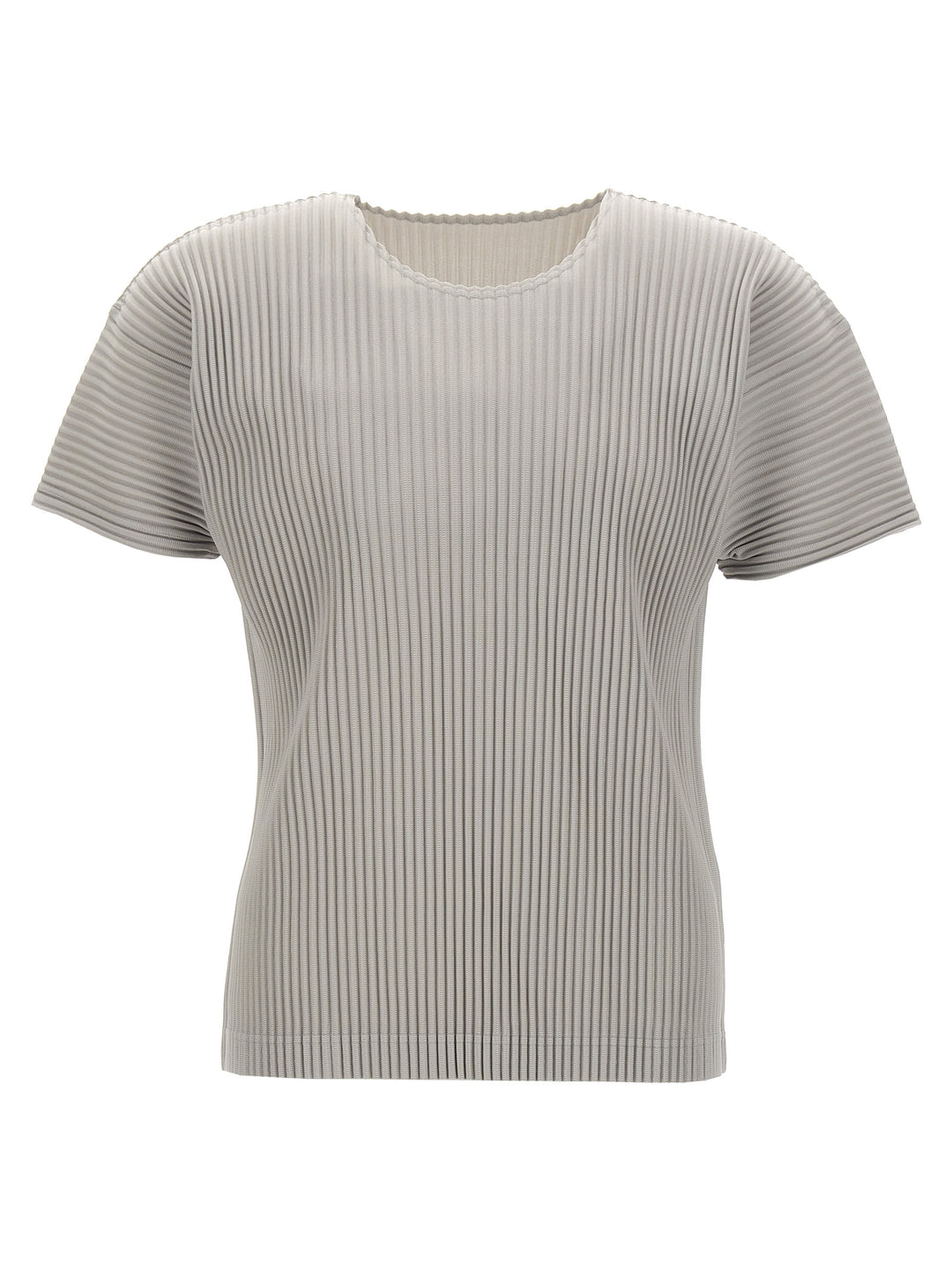 Homme Plisse' Issey Miyake Pleated T shirt - Grigio | ac4dbcde311ff736d781deeb5cce90a5f6d45443