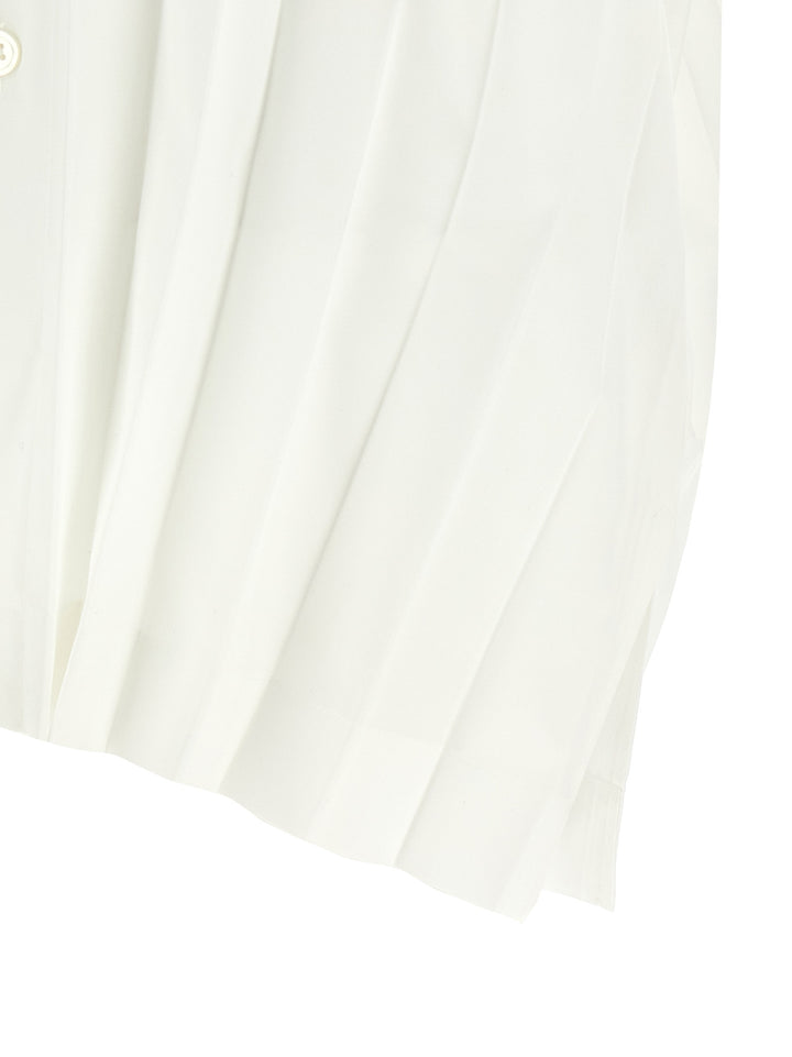 Homme Plisse' Issey Miyake Edge Shirt T shirt - Bianco | 808e49d8428f8a9e5d93baebd7b7bd244312c360