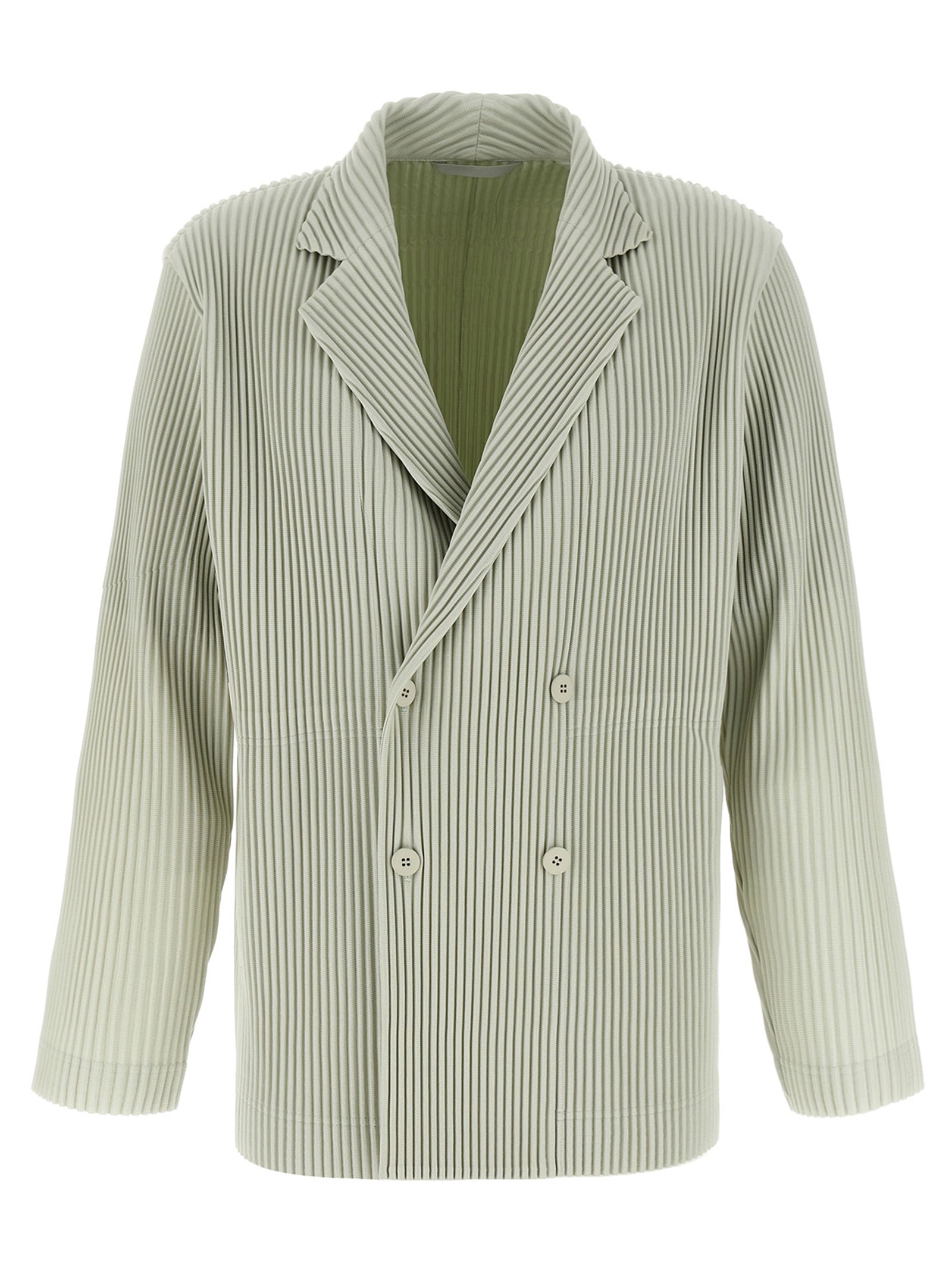 Homme Plisse' Issey Miyake Tailored Pleats 1 Blazer - Verde | 23fffcc59d6df1e6d5272d424ee9cb86dd10e8ff