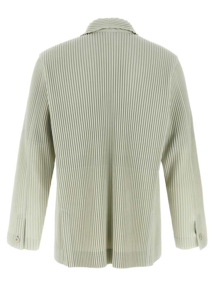 Homme Plisse' Issey Miyake Tailored Pleats 1 Blazer - Verde | 098f02f11fed8bb232afef613029184bd049d6c4