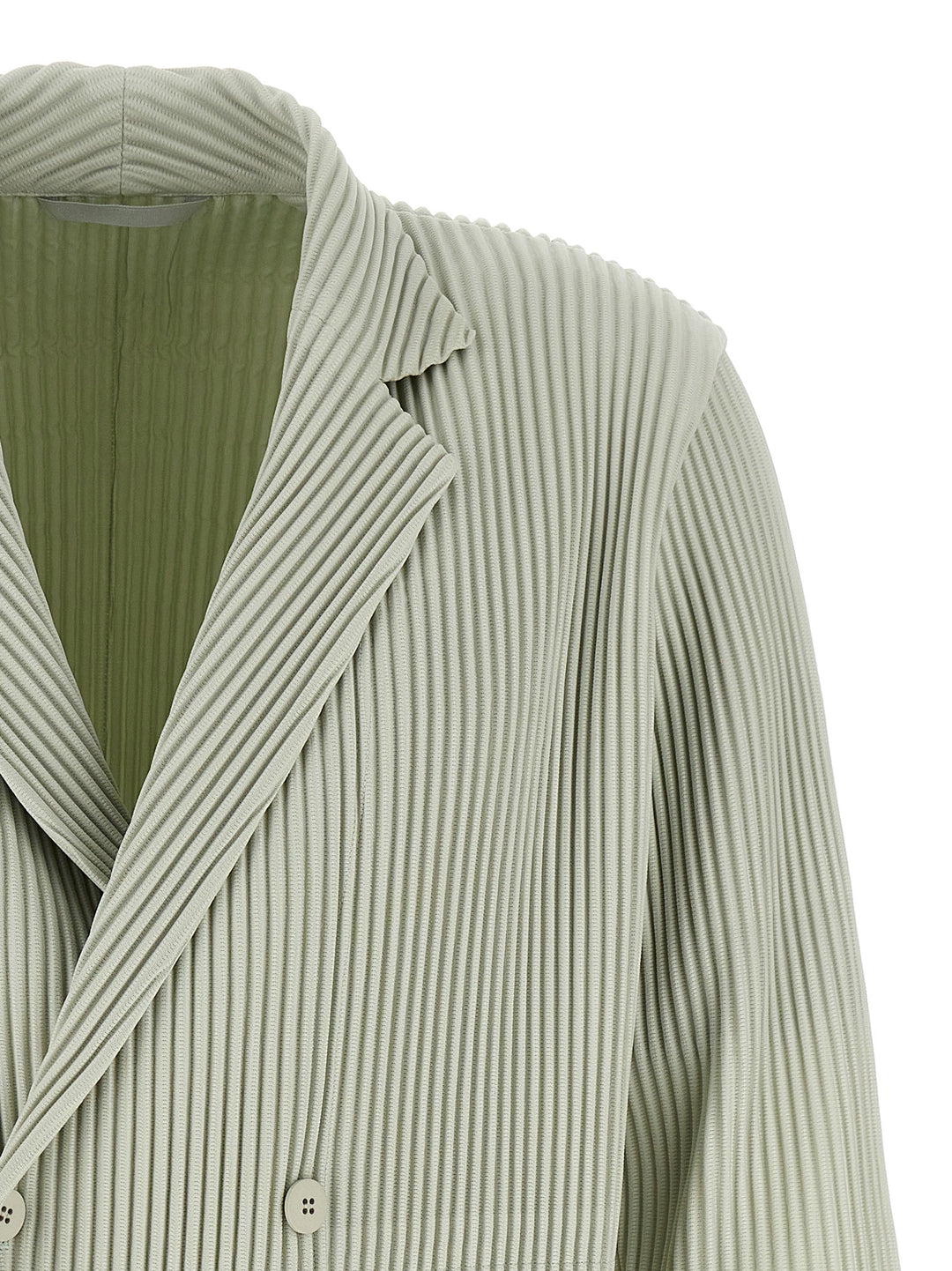 Homme Plisse' Issey Miyake Tailored Pleats 1 Blazer - Verde | 8e7b6ba44894ac10848a75091214fea929aacf79